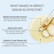 Load image into Gallery viewer, Hi-Impact "Illuminating" Serum with Hyaluronic Acid, Vitamin C and EGF's